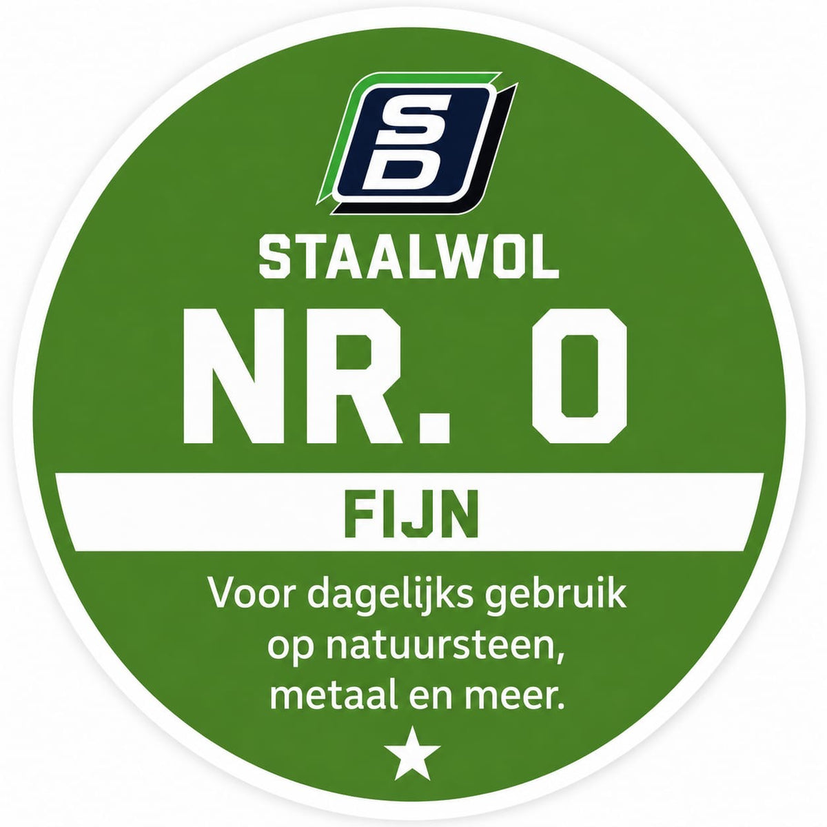 SD Staalwolpad Fijn Nr. 0  – 17 inch / 432 mm