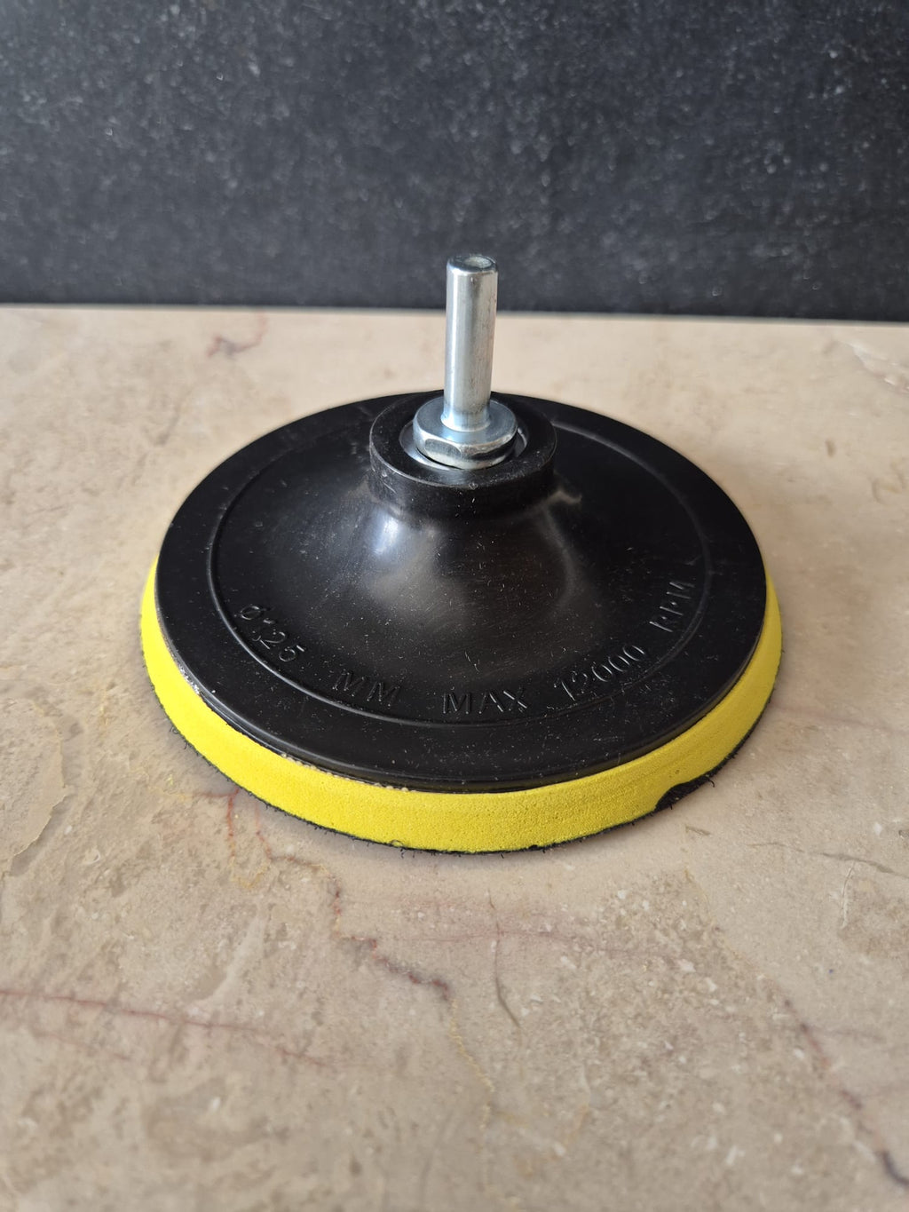 SD Backing Plate Velcro 125mm