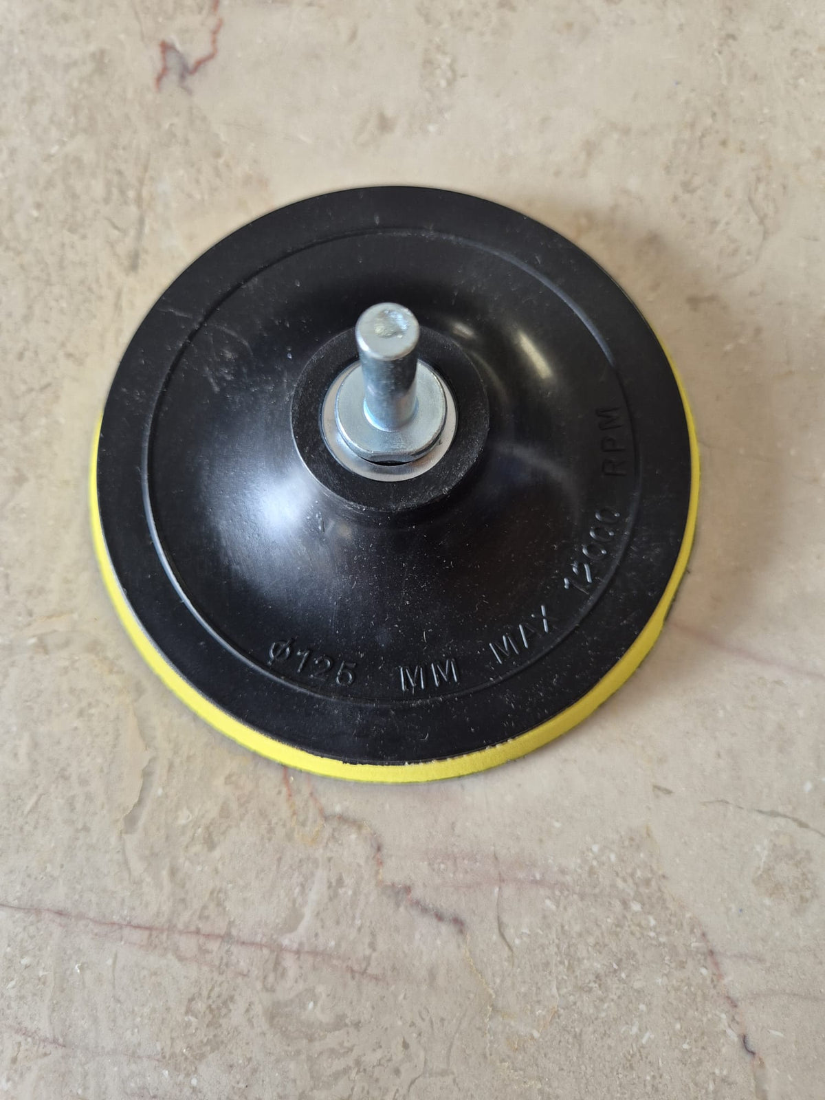 SD Backing Plate Velcro 125mm