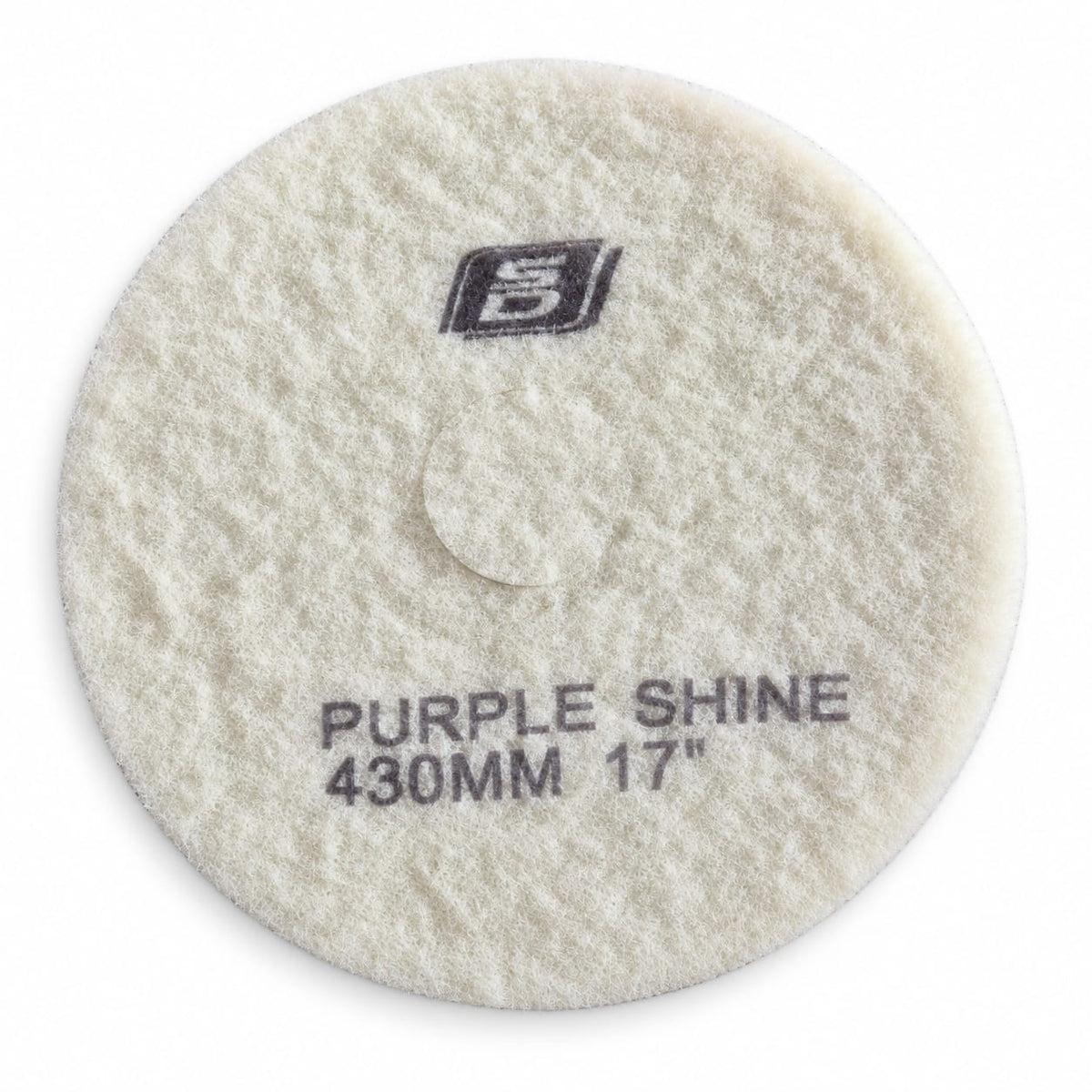 SD Supershine Diamantpad - Purple Finish Pad – 17 inch / 432 mm