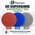 SD Supershine Polijstset -3 Step Set – 17 inch / 432 mm