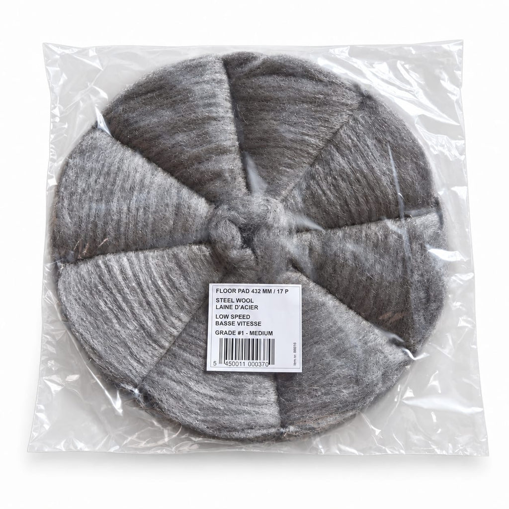 SD Staalwolpad Medium Nr.1 – 17 inch / 432 mm